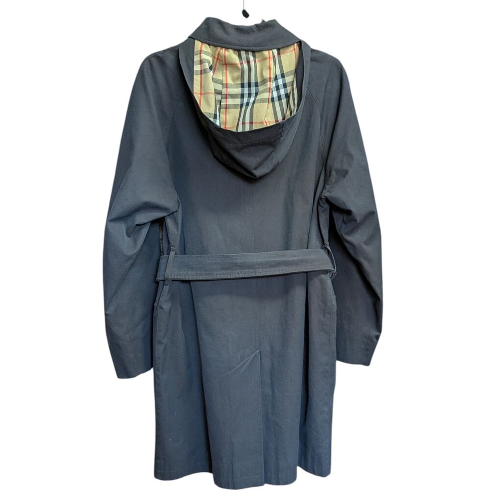 Burberry Black Belted Trench Coat - Picture 4 of 13